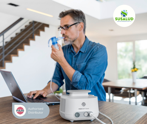 Tecnología PARI® para terapia respiratoria en Venezuela, apoyando a especialistas e instituciones médicas en el tratamiento de enfermedades respiratorias.