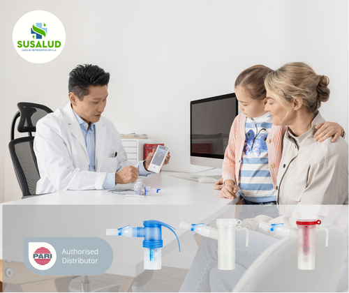 Tecnología PARI® para terapia respiratoria en Venezuela, apoyando a especialistas e instituciones médicas en el tratamiento de enfermedades respiratorias.